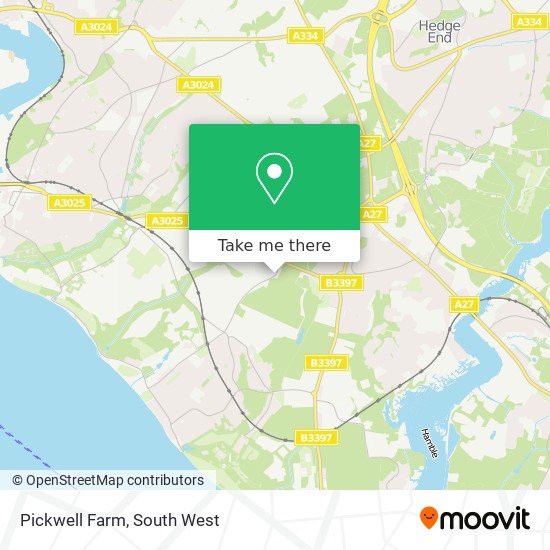 Pickwell Farm map