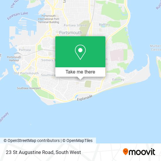 23 St Augustine Road map