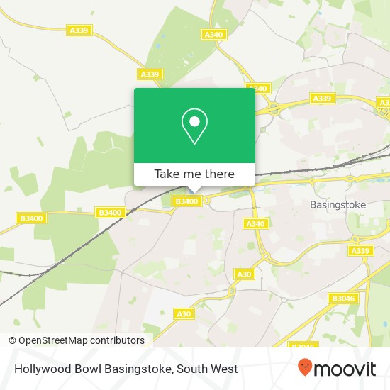 Hollywood Bowl Basingstoke, Euskirchen Way Basingstoke Basingstoke RG22 6 map