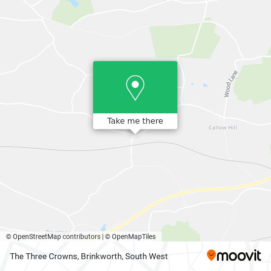 The Three Crowns, Brinkworth map