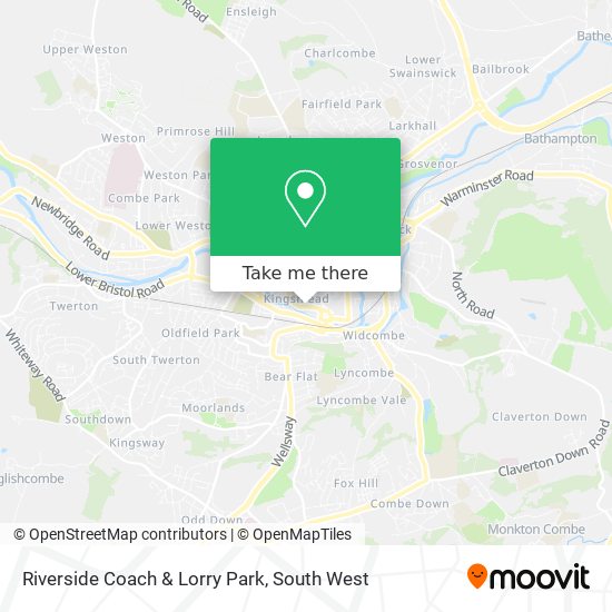 Riverside Coach & Lorry Park map