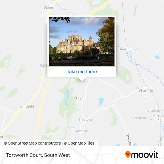 Tortworth Court map