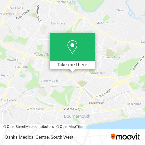 Banks Medical Centre map