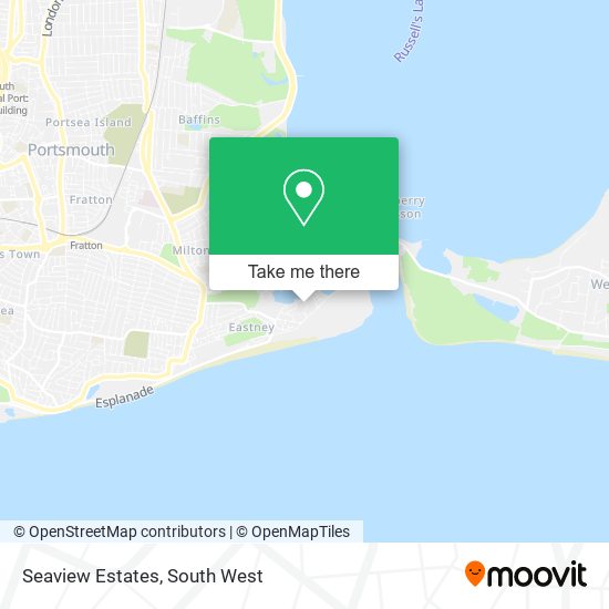 Seaview Estates map