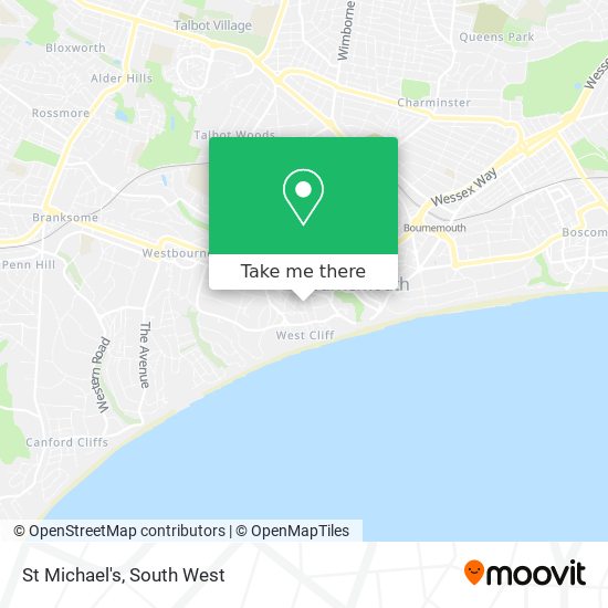 St Michael's map