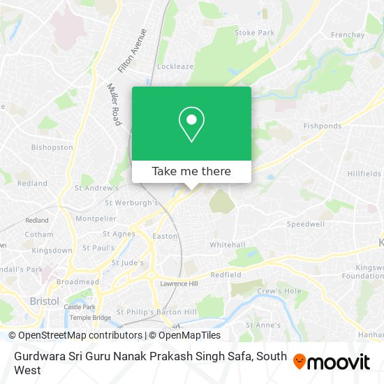 Gurdwara Sri Guru Nanak Prakash Singh Safa map
