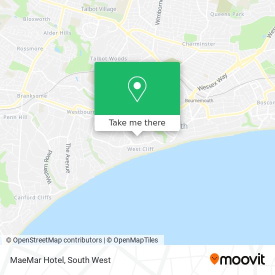 MaeMar Hotel map