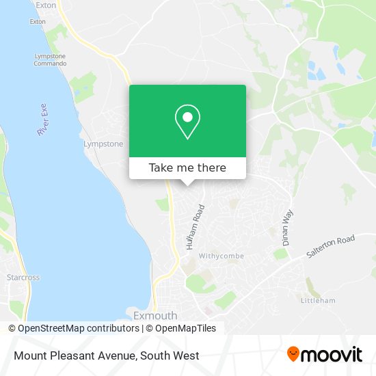 Mount Pleasant Avenue map