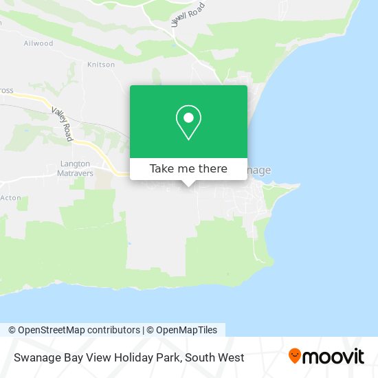 Swanage Bay View Holiday Park map