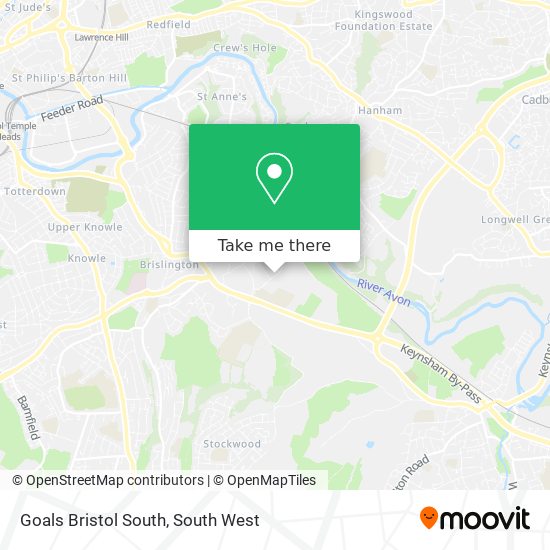 Goals Bristol South map