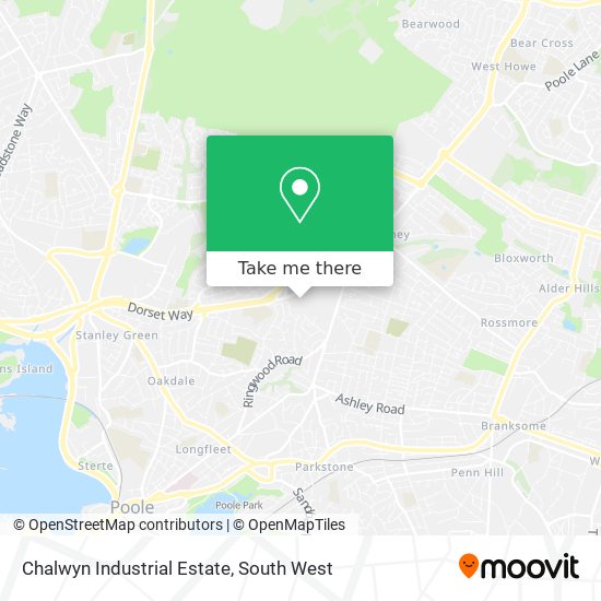 Chalwyn Industrial Estate map