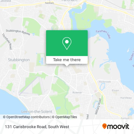 131 Carisbrooke Road map