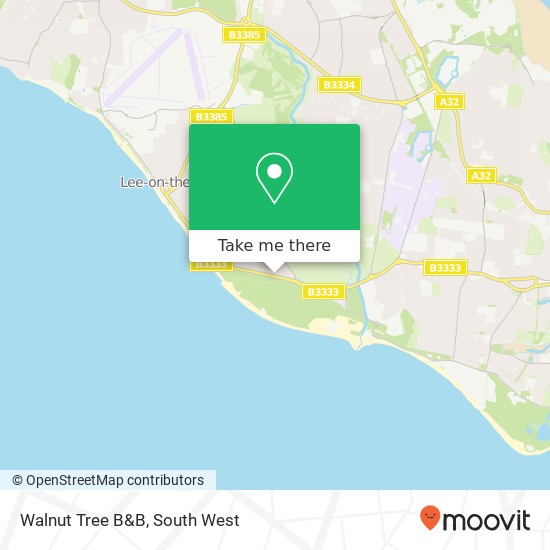 Walnut Tree B&B, 42 Portsmouth Road Lee-on-the-Solent Lee-on-the-Solent PO13 9AG map