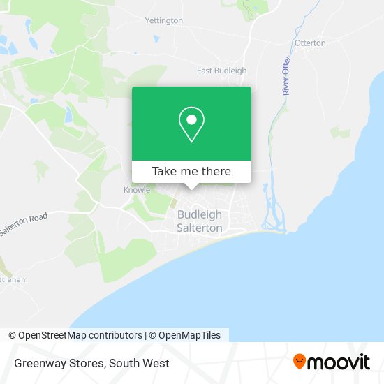 Greenway Stores map