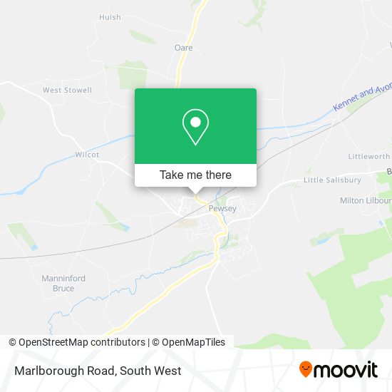 Marlborough Road map