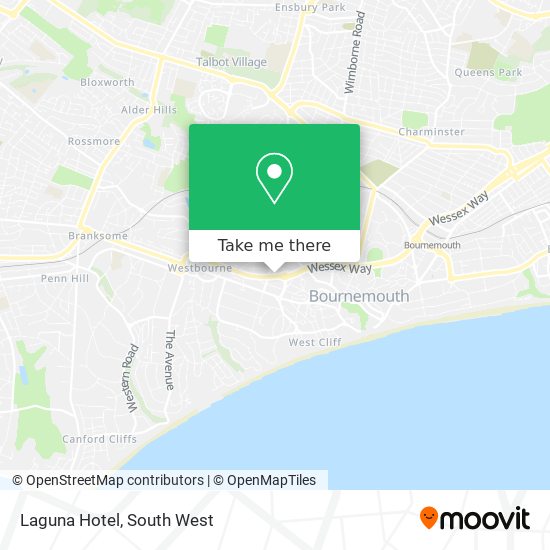 Laguna Hotel map