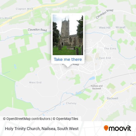 Holy Trinity Church, Nailsea map