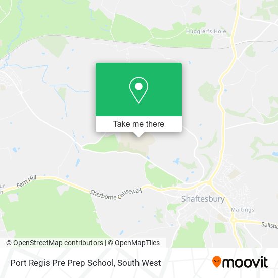 Port Regis Pre Prep School map