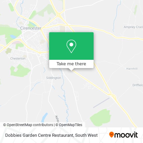 Dobbies Garden Centre Restaurant map