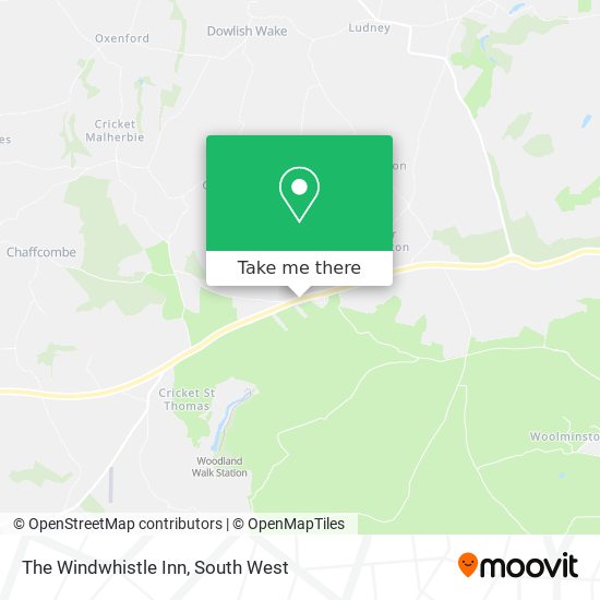 The Windwhistle Inn map