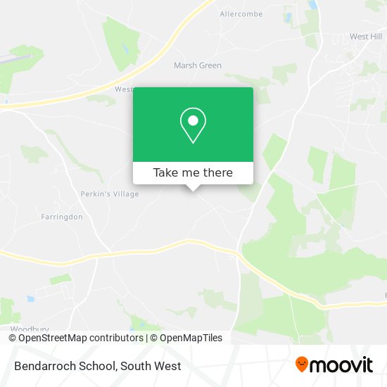 Bendarroch School map
