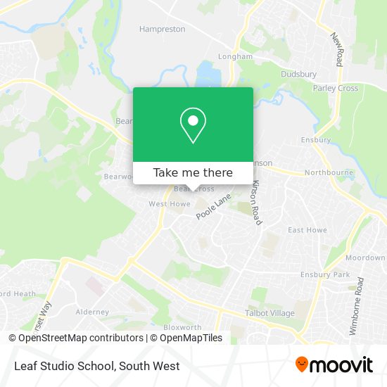 Leaf Studio School map