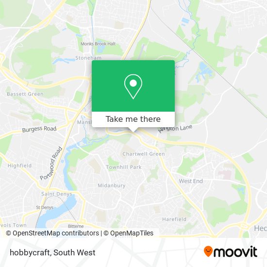 hobbycraft map