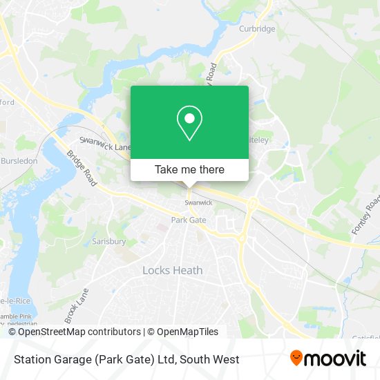 Station Garage (Park Gate) Ltd map