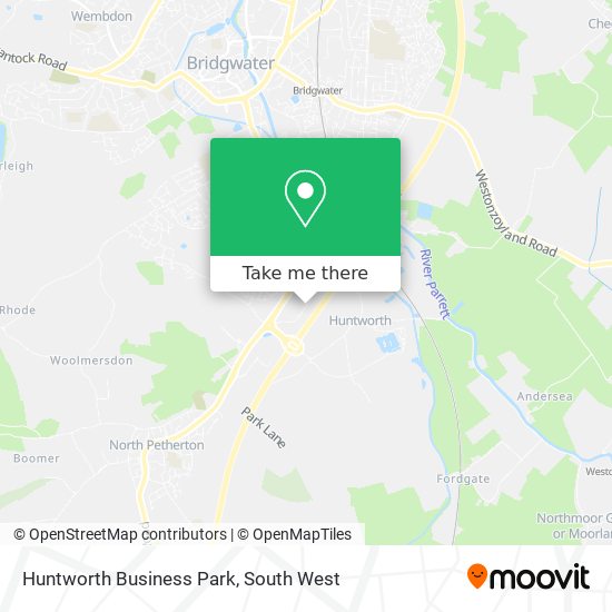 Huntworth Business Park map