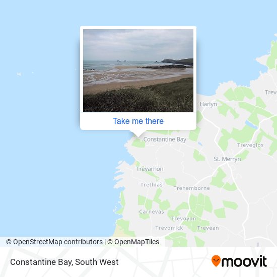 Constantine Bay map