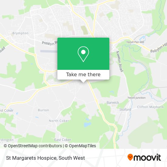 St Margarets Hospice map