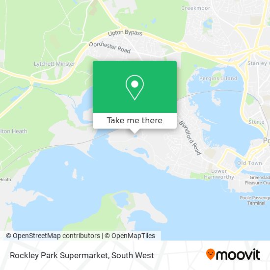 Rockley Park Supermarket map