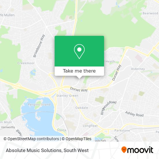 Absolute Music Solutions map