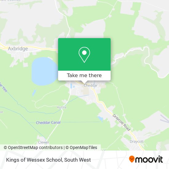 Kings of Wessex School map