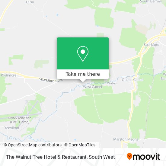 The Walnut Tree Hotel & Restaurant map