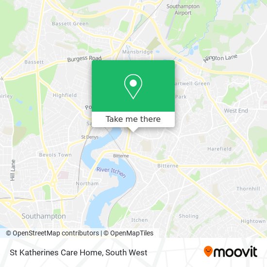 St Katherines Care Home map