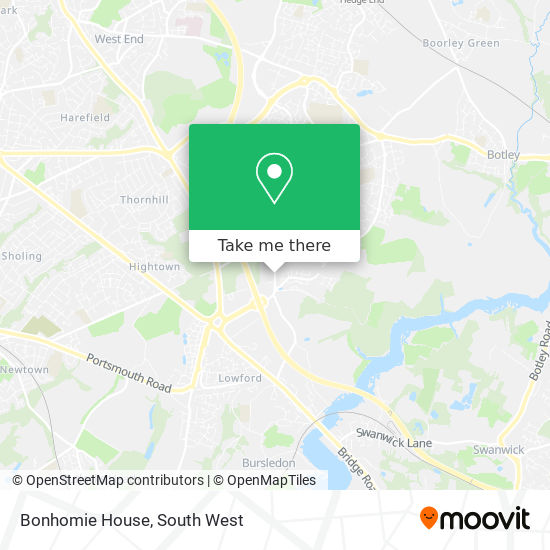 Bonhomie House map