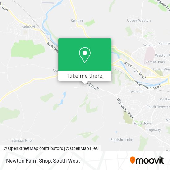 Newton Farm Shop map