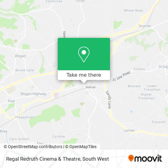 Regal Redruth Cinema & Theatre map