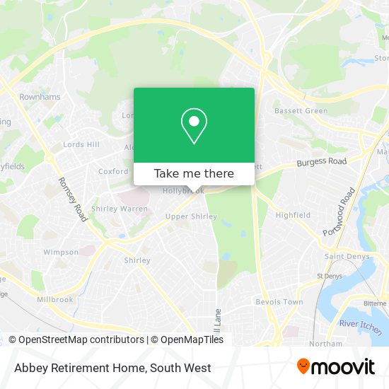 Abbey Retirement Home map