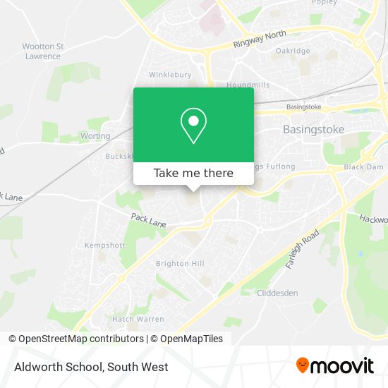 Aldworth School map