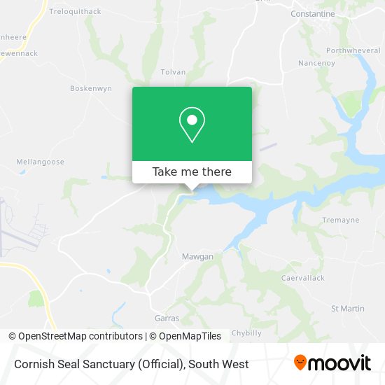 Cornish Seal Sanctuary (Official) map