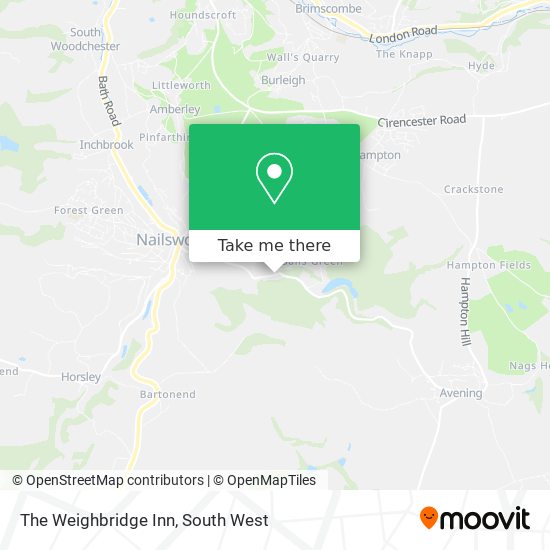 The Weighbridge Inn map