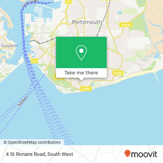4 St Ronans Road, Southsea Southsea map