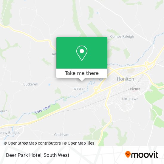 Deer Park Hotel map