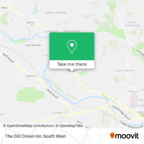 The Old Crown Inn map