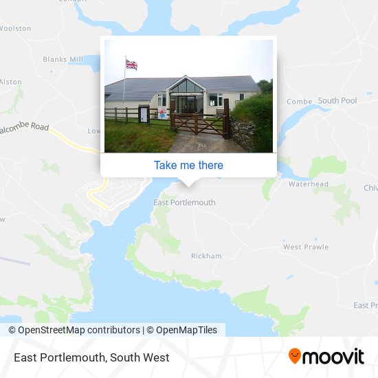 East Portlemouth map