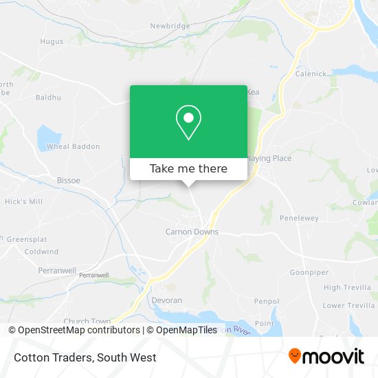Cotton Traders map