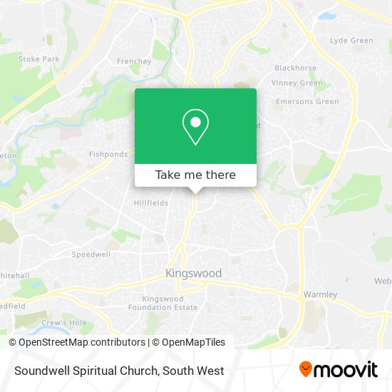 Soundwell Spiritual Church map