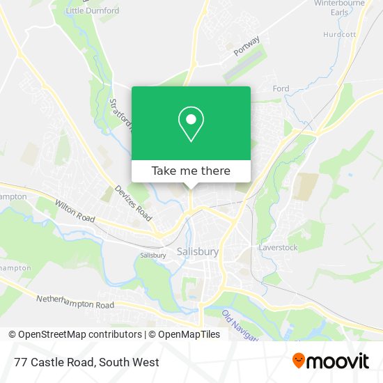 77 Castle Road map